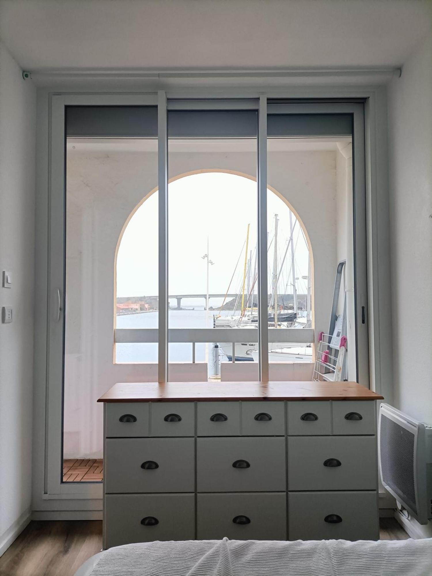 T2 Cabine Avec Tres Belle Vue Sur Le Port De Plaisance Leucate Buitenkant foto